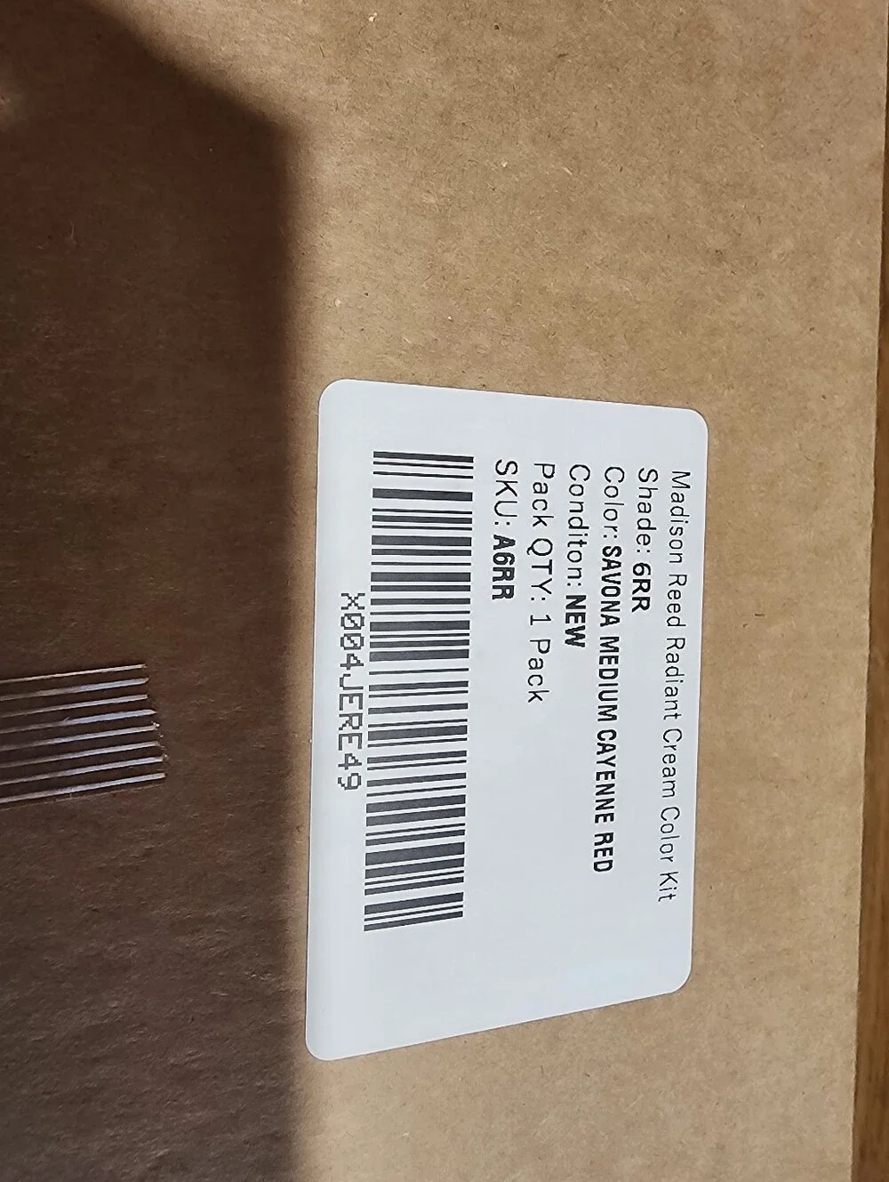 NEW Madison Reed 6RR Savona Medium Cyanne Red